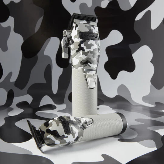 BABYLISSPRO® LIMITEDFX COLLECTION LIMITED EDITION CAMO METAL LITHIUM CLIPPER AND TRIMMER