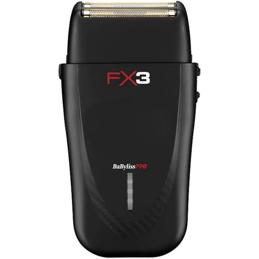 BABYLISS PRO FX3 DOUBLE FOIL SHAVER - BLACK