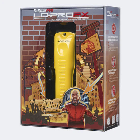 BABYLISSPRO SPECIAL EDITION INFLUENCER LOPROFX CLIPPER - YELLOW