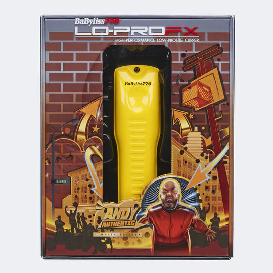 BABYLISSPRO SPECIAL EDITION INFLUENCER LOPROFX CLIPPER - YELLOW