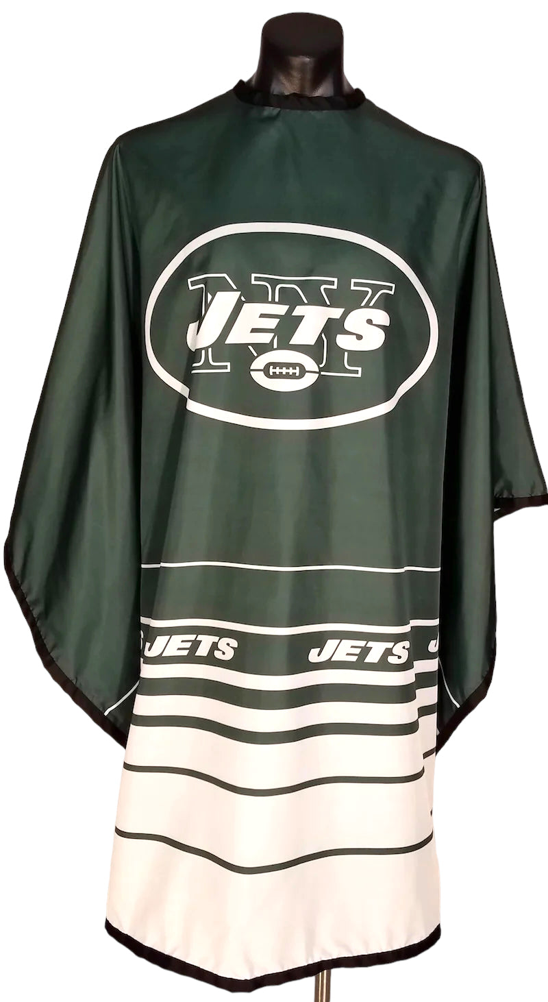 NEW YORK JETS OFFICIALLY LICENSED NFL BARBER CAPES