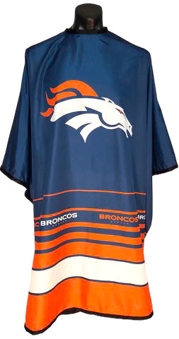 DENVER BRONCOS OFFICIALLY LICENSED NFL BARBER CAPES