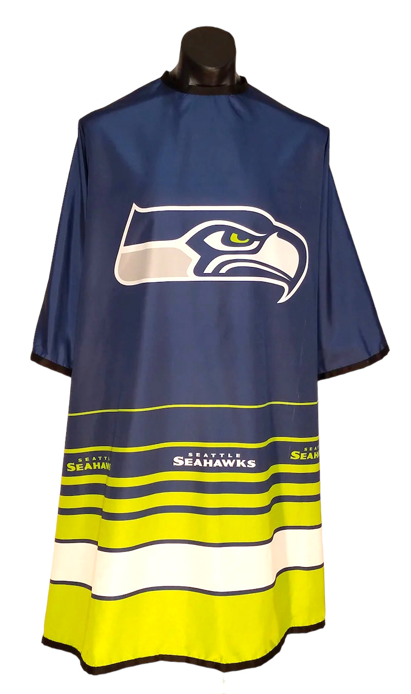 SEATTLE SEAHAWKS OFFICIALLY LICENSED NFL BARBER CAPES