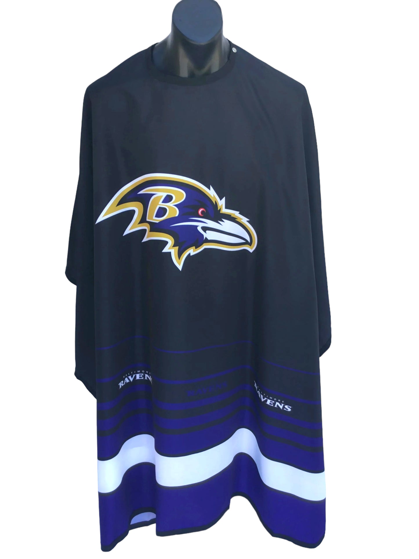 BALTIMORE RAVENS OFFICIALLY LICENSED NFL BARBER CAPES