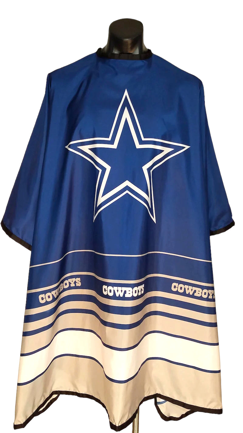 DALLAS COWBOYS OFFICIALLY LICENSED NFL BARBER CAPES