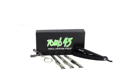 TOMB 45 TRIPLE CARTRIDGE RAZOR HOLDER – BLACK