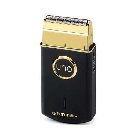 GAMMA+ UNO PROFESSIONAL LITHIUM-ION SINGLE FOIL SHAVER - BLACK