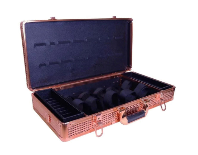 HAIRART BARBER CASE, BARBER KIT TOOL CASE ROSE GOLD