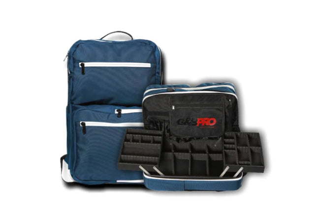 G&B PRO SINGLE MOBILE WORK STATION - NY BLUE