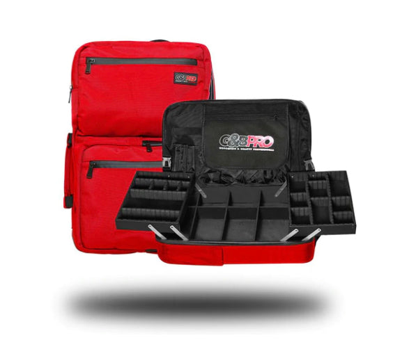 G&B PRO SINGLE MOBILE WORK STATION 2ND GENERATION - RED