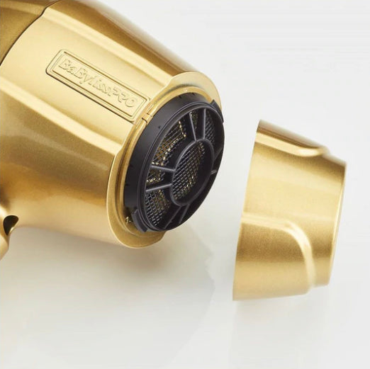 BABYLISS PRO GOLDFX HIGH PERFORMANCE TURBO DRYER - GOLD