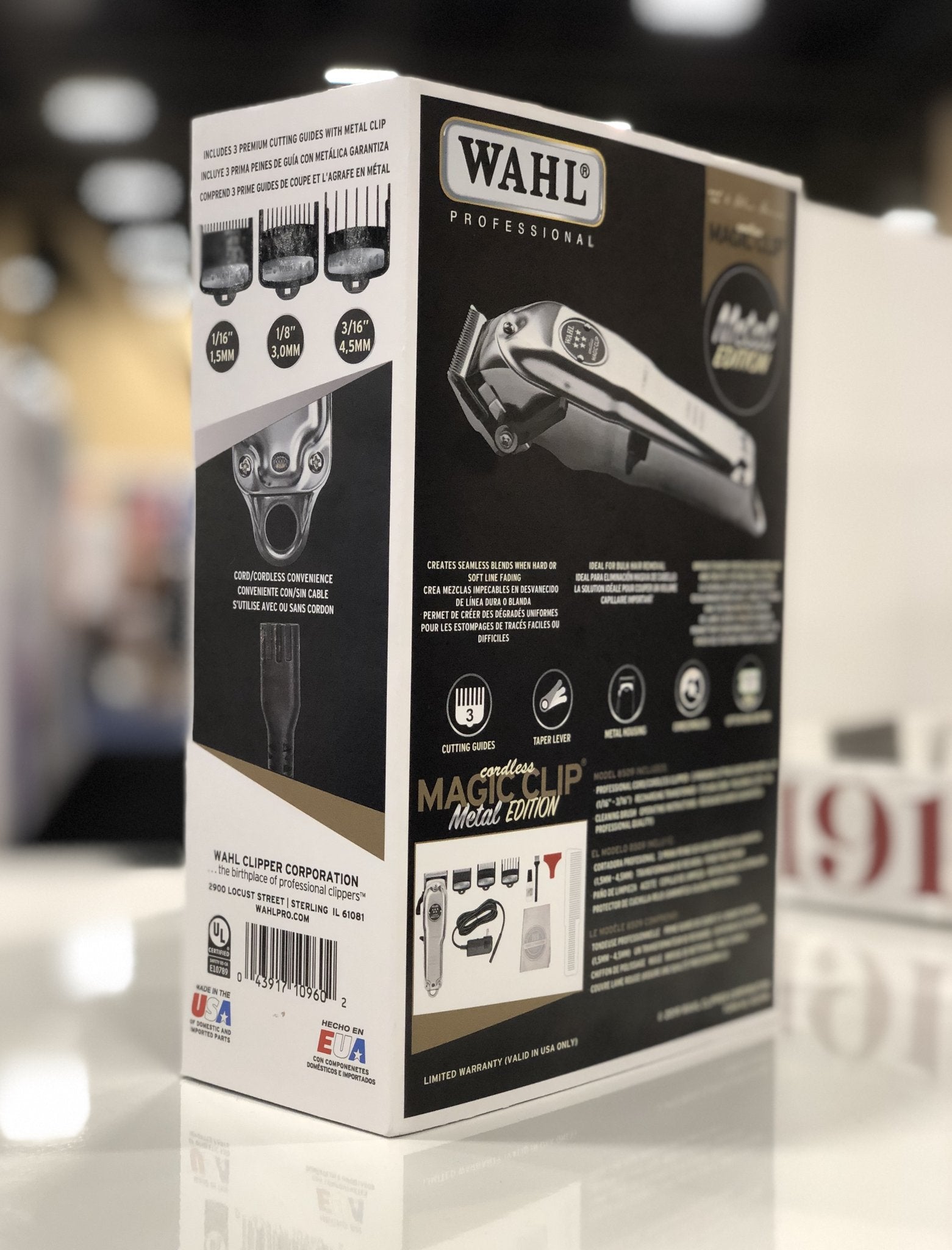 WAHL MAGIC CORDLESS METAL EDITION